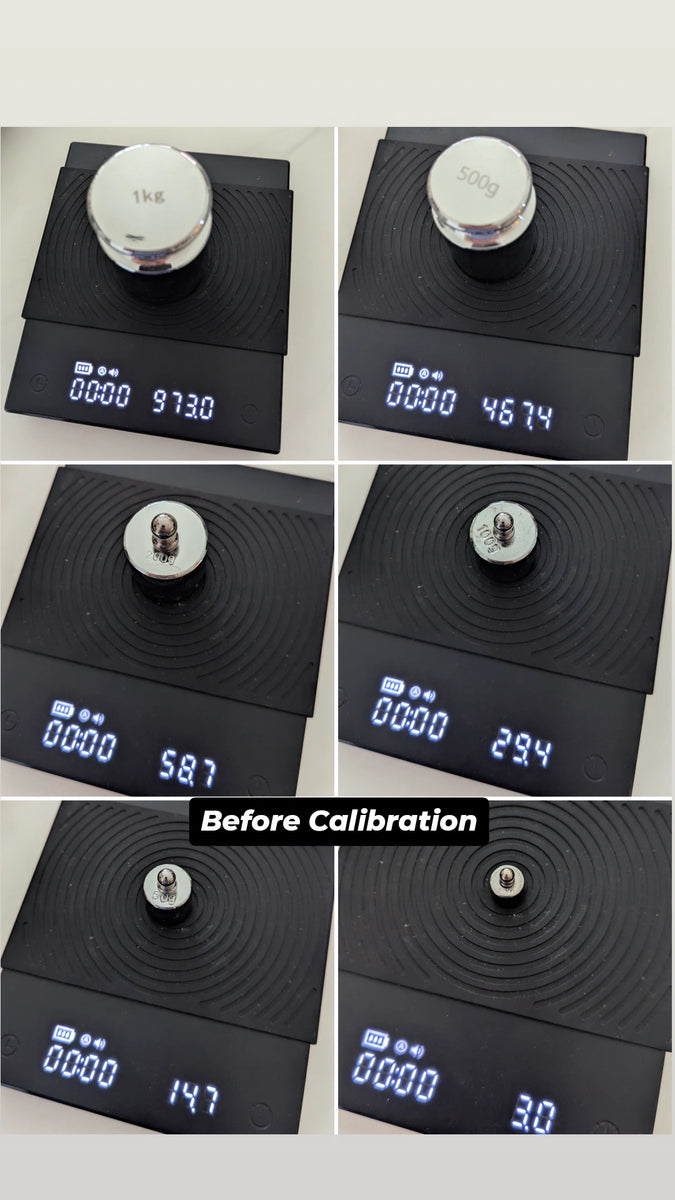 Service: Scale Calibration – thecoffeeguy