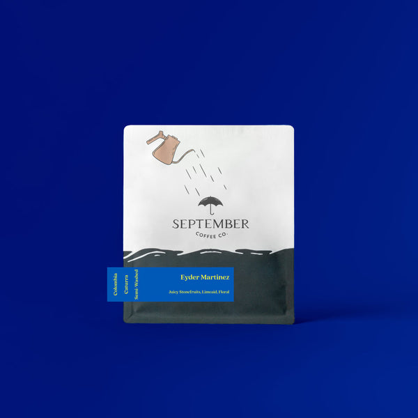 September Coffee - Eyder Martinez, Colombia Semi-Washed Caturra