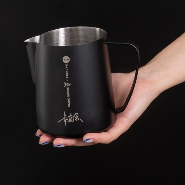 Timemore Rosetta Signature Latte Art Pitcher - Black 700ml