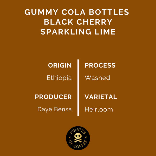 Pirates of Coffee - Cherry Cola: Ethiopia Yirgacheffe Washed