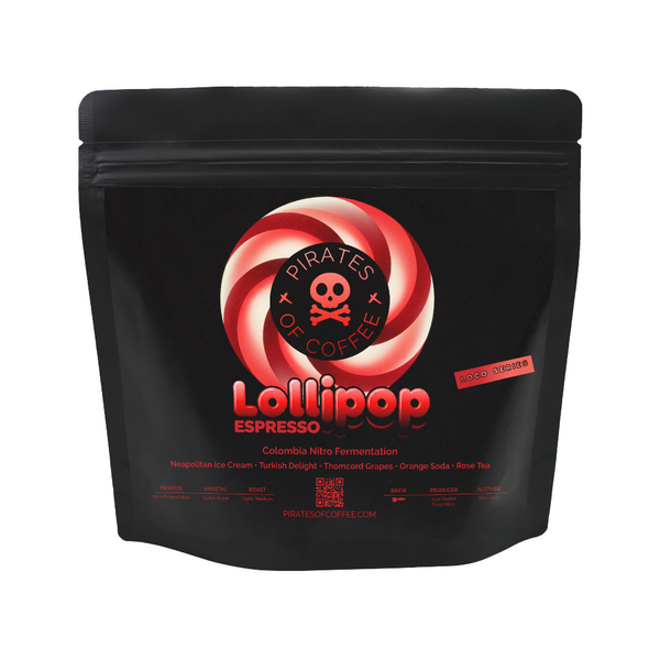 Pirates of Coffee - Lollipop Espresso, Colombia Nitro Fermentation