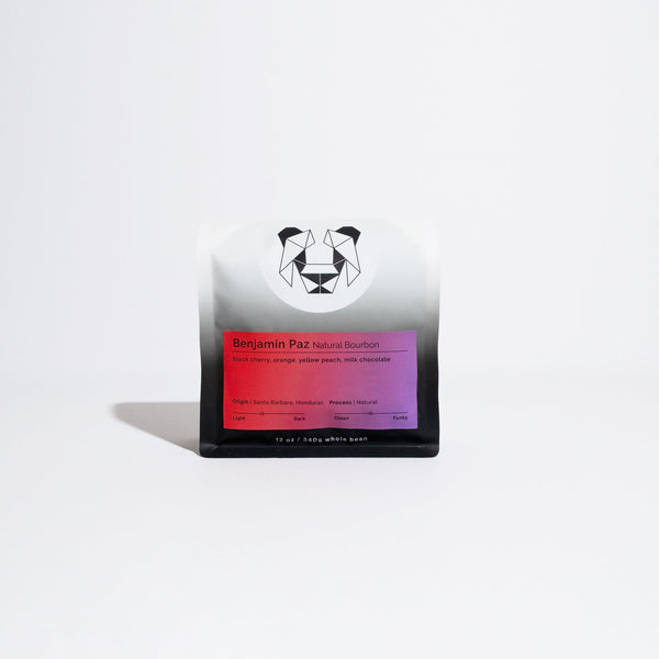 Black White Roasters - Benjamin Paz, Natural Bourbon