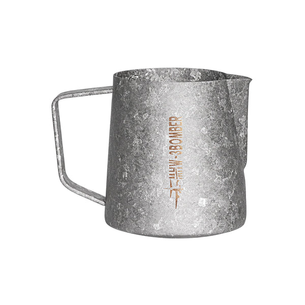 MHW-3BOMBER - Titanium Milk Pitcher 600ml Silver Armor
