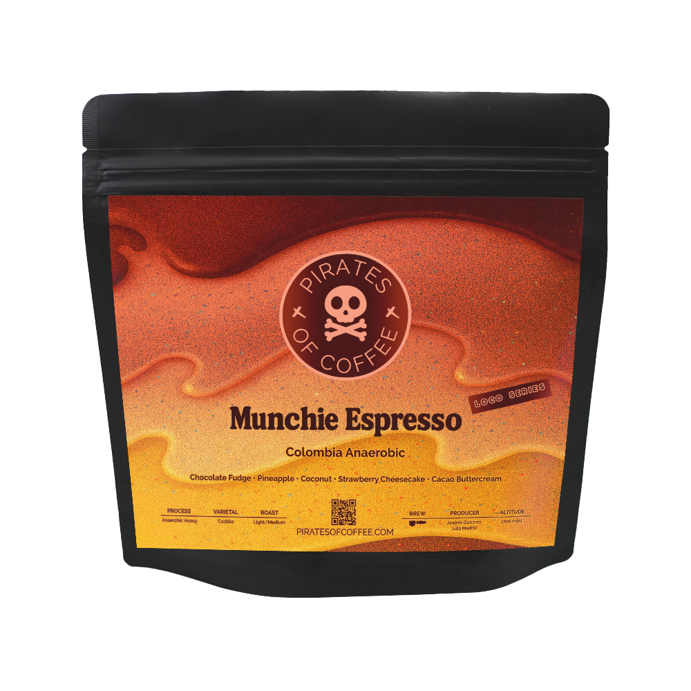 Pirates of Coffee - Munchie Espresso, Colombia La Riviera Anaerobic Honey