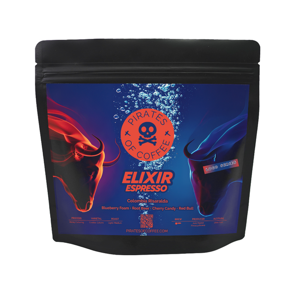Pirates of Coffee - Elixir Espresso, Colombia Honey Culturing