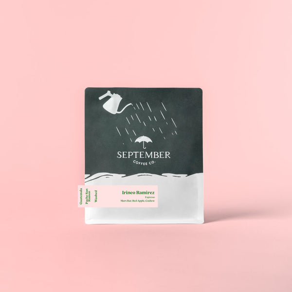September Coffee - Irineo Ramirez Milk Espresso, Guatemala Washed Pache