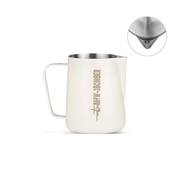 MHW-3BOMBER - Milk Pitcher 3.0 450ml Round Spout White