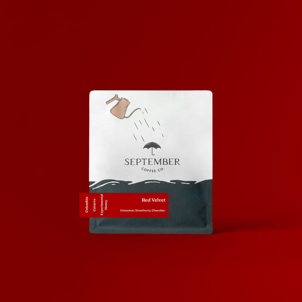 September Coffee -  Red Velvet Cake