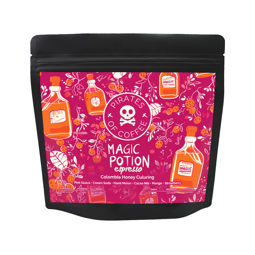 Pirates of Coffee - Magic Potion Espresso: Colombia Honey Culturing