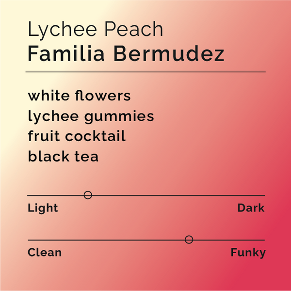 Black White Roasters - Familia Bermudez Lychee Peach