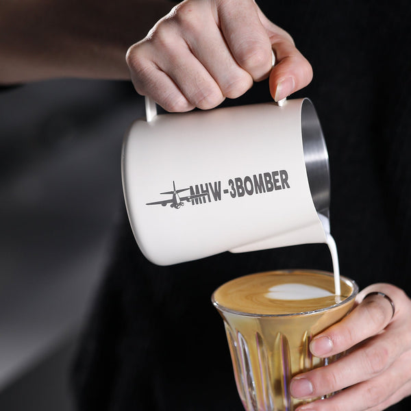 MHW-3BOMBER - Milk Pitcher 3.0 450ml Round Spout White