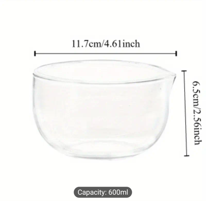 Matcha Glass Bowl 600ml