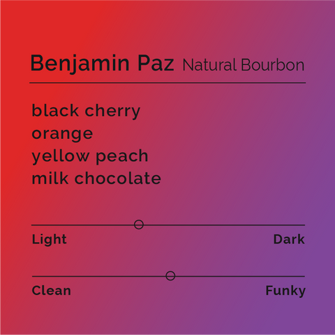 Black White Roasters - Benjamin Paz, Natural Bourbon