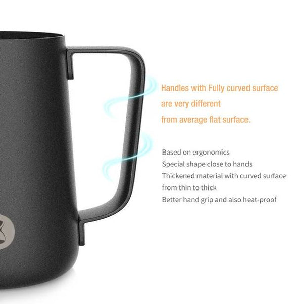 Timemore Milk Frothing Pitcher - 600ml - Stainless Steel