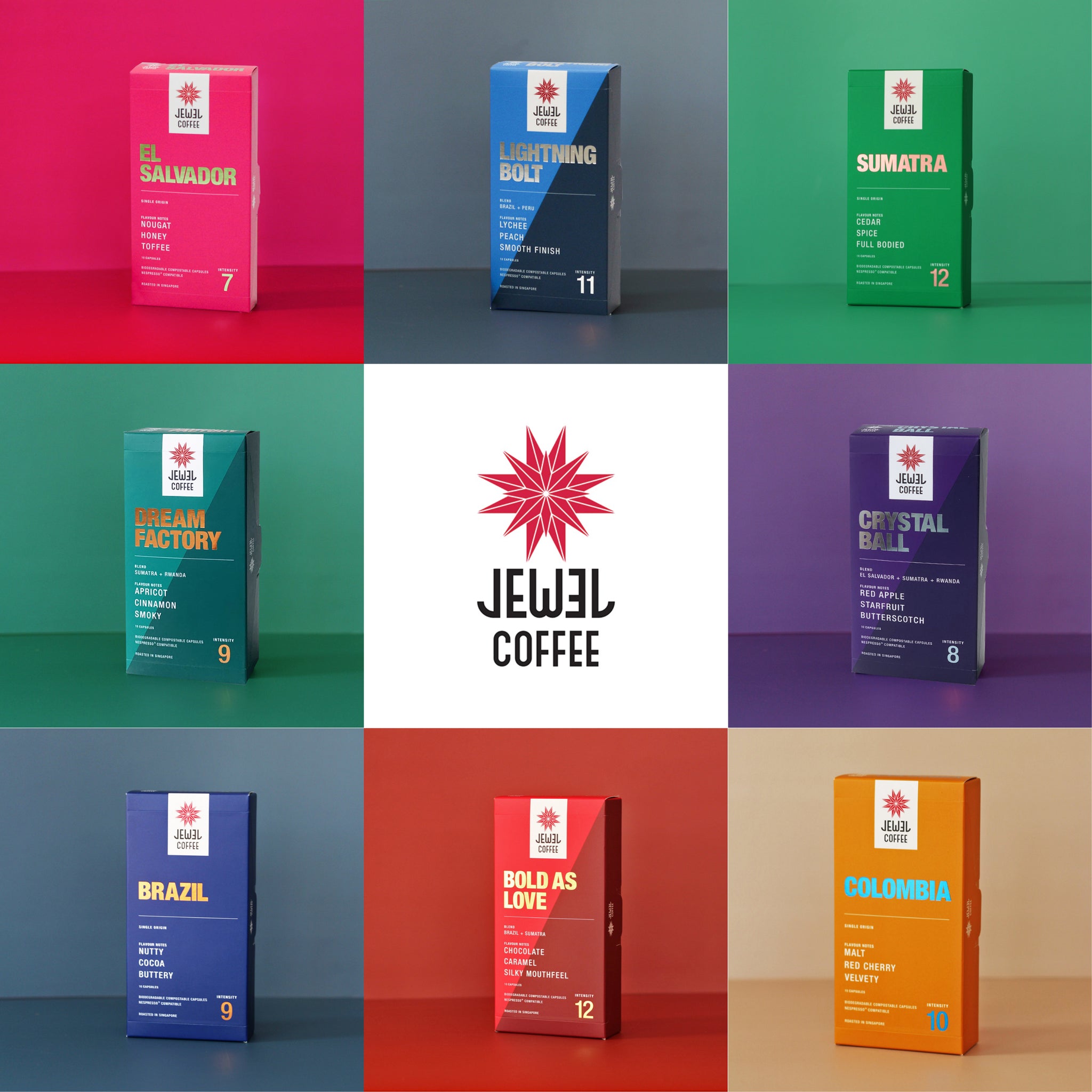 Jewel Coffee Family Variety Pack (8 pack)