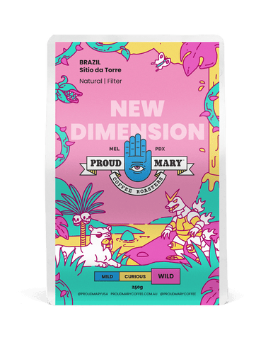 Proud Mary Coffee - New Dimension, Brazil Sitio da Torre Natural