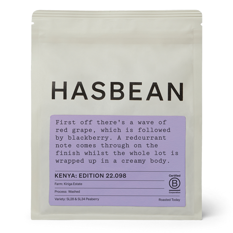 Hasbean - Kenya Edition 22.098 Kiriga Estate Peaberry
