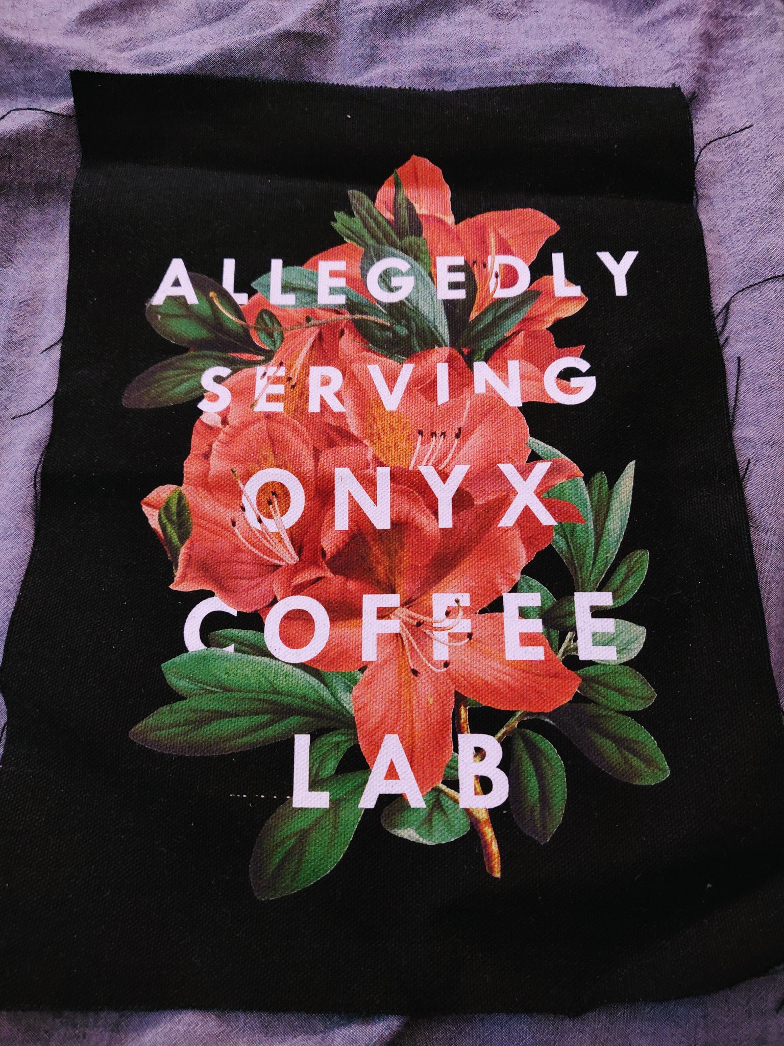 Onyx Canvas Print - Allegedly Serving Onyx Coffee Lab
