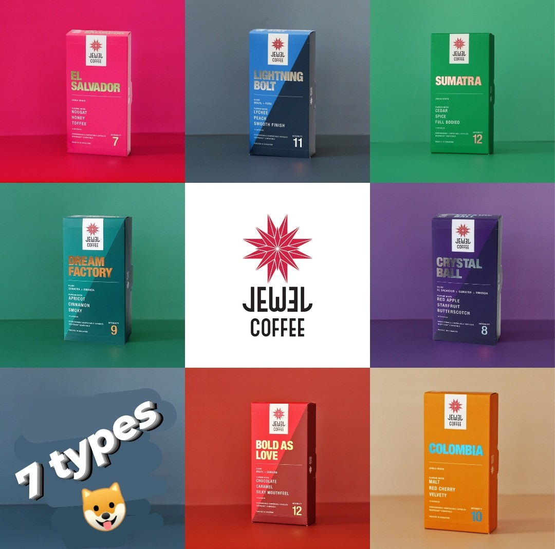 Jewel Coffee Family Variety Pack (7 pack)