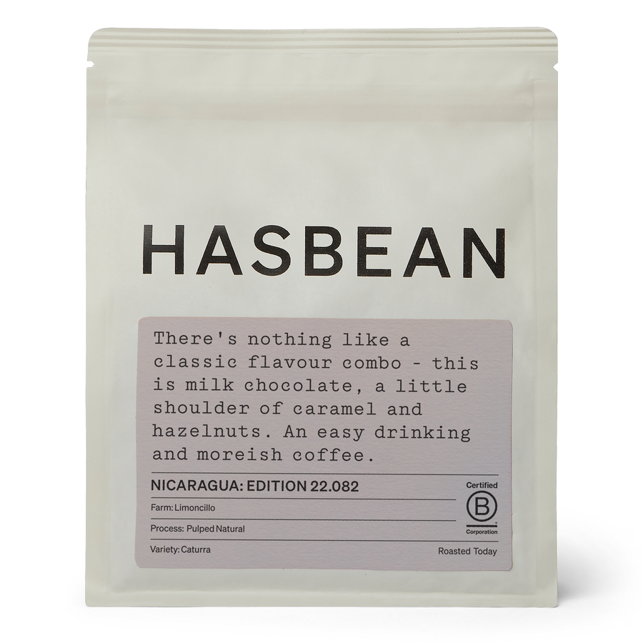 Hasbean - Nicaragua Edition 22.082 Finca Limoncillo Pulped Natural Caturra