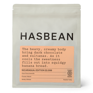 Hasbean - Nicaragua Edition 22.099 Finca Limoncillo Natural Ethiosar