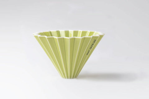 Origami Dripper Small Green (with resin holder)