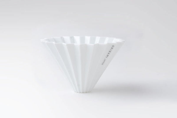 Origami Dripper Small White (with resin holder)