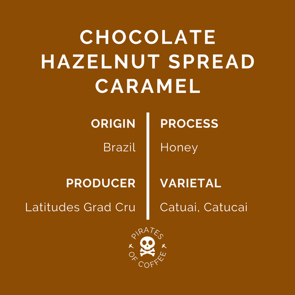 Pirates of Coffee - Nutty Espresso: Brazil Honey Process