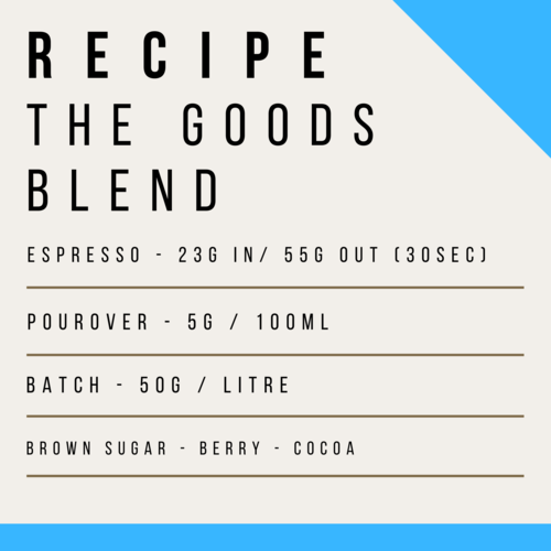 Glee Coffee Roasters - The Goods, Blend