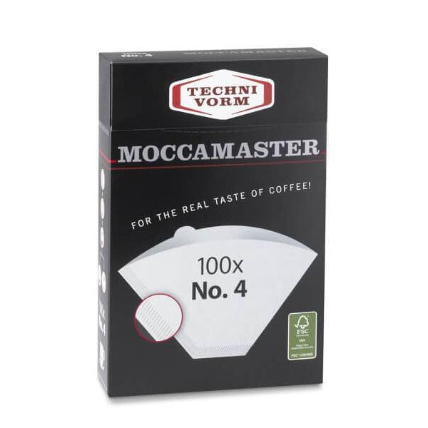Technivorm Moccamaster No.4 White Filter Papers (100pc)