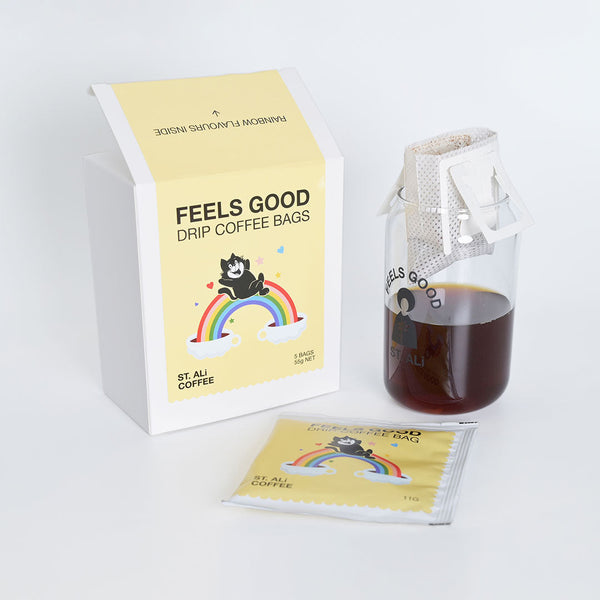 ST. ALi Drip Coffee Bags - Feels Good Organic Blend